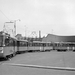 Keerlus bij het Feyenoordstadion,  25 april 1956.