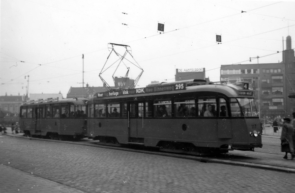 117, lijn 4, Koemarkt Schiedam, 23-1-1951 (J.A. Bonthuis)