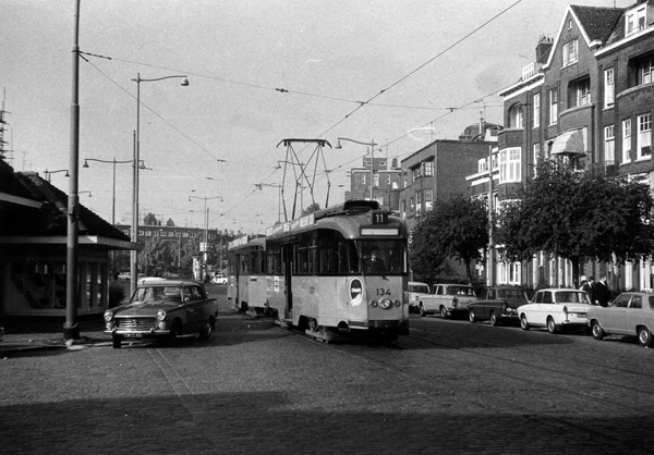 134, inrukkende lijn 11, Mathenesserlaan, 28-10-1968 (T. van Eijs