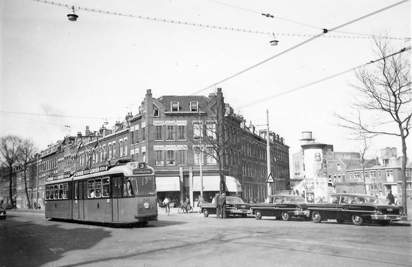 241, lijn 3, Oranjeboomstraat, 23-4-1958 (E.J. Bouwman)