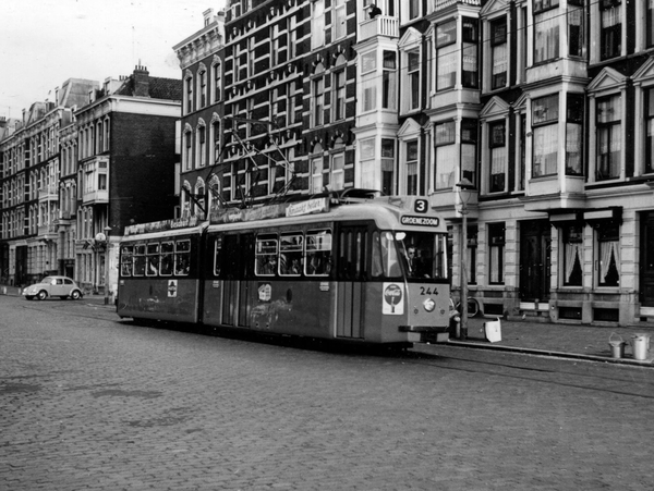 244, lijn 3, Maaskade, 11-10-1961 (T. van Eijsden)