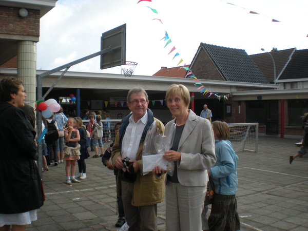 Einde van het feest op school!