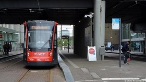 In de Rijnstraat werden de binnensporen in gebruik genomen. Traml