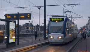 Tramlijn 19 verlengd naar Delft Station    (18 december 2017)