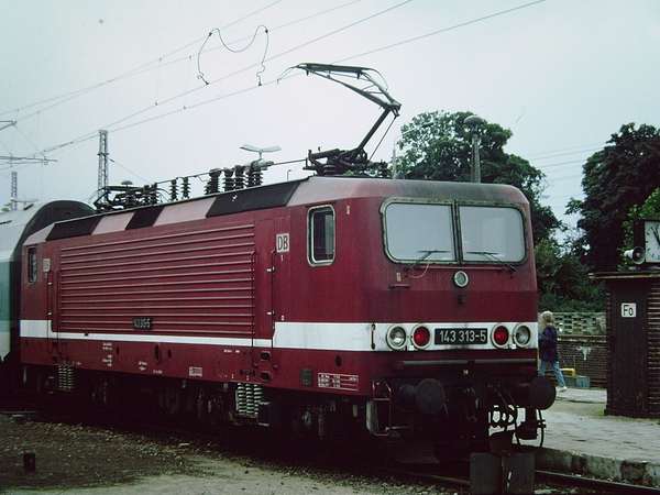 DB 143.313-5 Bad Doberan Bhf