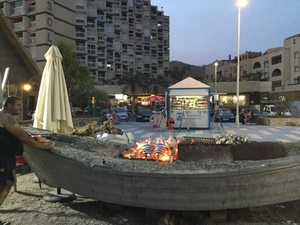 Avond in  Almunecar