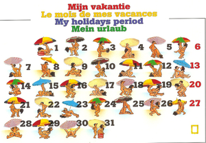 mijn verlofkalender