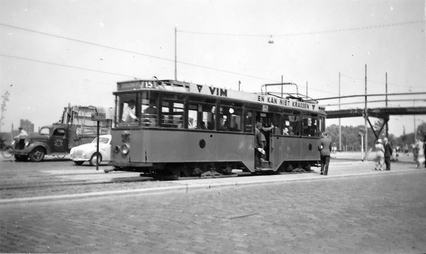 466, lijn 15, Westzeedijk, 8-6-1950 (E.J. Bouwman)