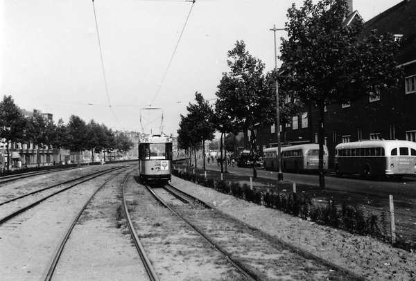 496, lijn 12, Putselaan, 13-9-1958 (J. Oerlemans)