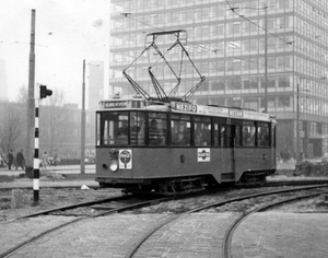 516, lijn 1, Blaak, 31-10-1964 (T. van Eijsden)