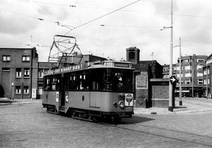 568, lijn 10, Bergpolderplein, 22-7-1962