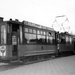 Aanhangrijtuig 1353, lijn 3, Groenezoom, 12-1-1952 (foto H.J. Hag