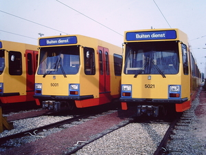 WN 5001+5021 Nieuwegein remise