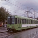 De groene 6021 tijdens proefritten