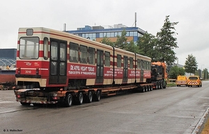 GTL's 3010 en 3038 vertrokken uit Den Haag (6 juni 2017)