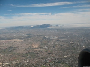 Afdaling naar Kaapstad