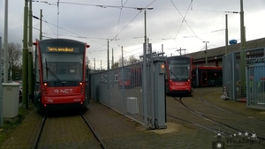 Veel drukte bij de remise Zichtenburg en Lijsterbesstraat 01-12-2