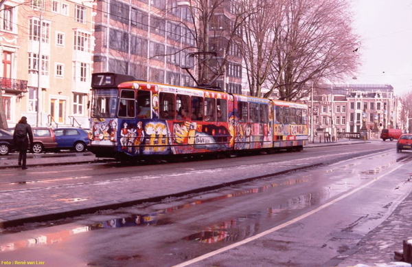 TROS Vermist, GVB 777, Lijn 7, Sarphatistraat, 8 februari 1999.