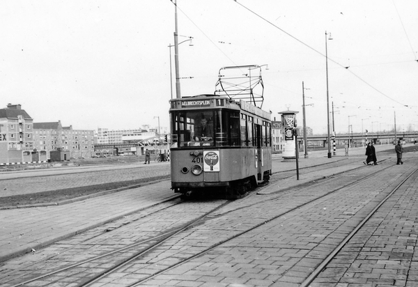 401, lijn 1, Blaak, 2-3-1958 (J. Oerlemans)