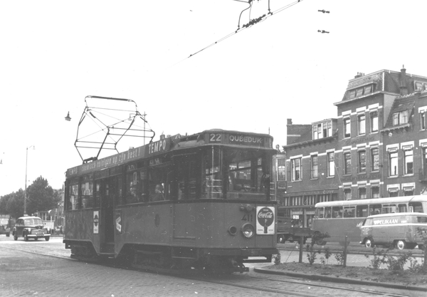 411, lijn 22, Hengouwerlaan, 1959 (Verz. C.-H. Brizard)