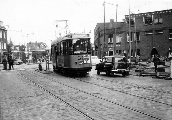 455, lijn 10, Kleiweg, 1-11-1960 (J. Oerlemans)