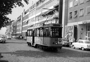 462, lijn 5, Willemskade, 3-8-1960 (H. van 't Hoogerhuijs)