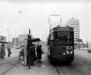 498, lijn 1, Coolsingel, 3-8-1960 (T. van Eijsden)