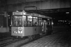 514, lijn 9, Station Blaak, 8-12-1959 (J. Oerlemans)