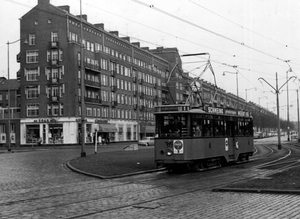 517, lijn 1, Goudsesingel, 21-3-1964 (T. van Eijsden)