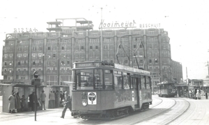 415, lijn 16, Stationsplein, 20-10-1955 (Verz. A. van Donselaar