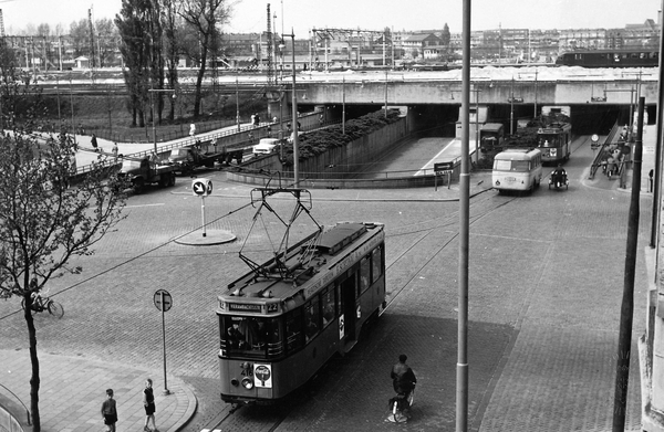 416, lijn 22, Henegouwerlaan, 1952 (Coll. Stichting RoMeO)