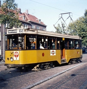 473, lijn 15, Rusthoflaan, 1964 (Coll. Stichting RoMeO)