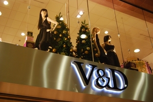 V & D Kerstmis