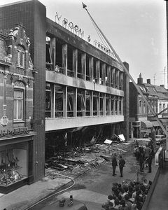 Zo was het na de brand in 1965.