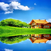 house-near-river-spring-nature-wallpapers-1440x900
