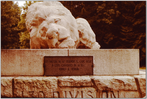 Monument, slag bij Verdun. 1916