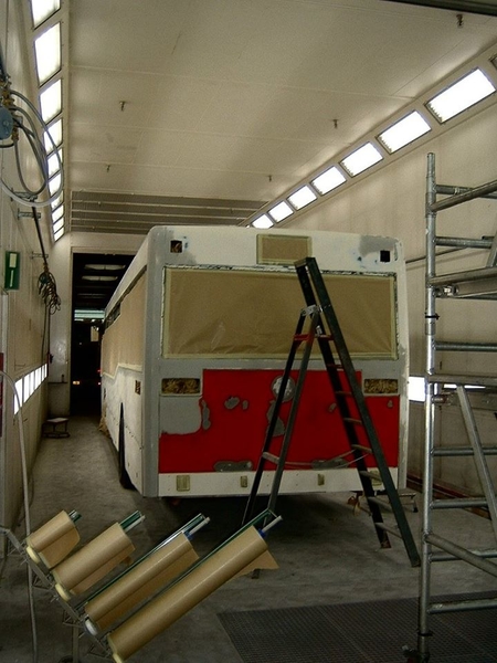 801 werkplaats van HTM-Wagenparkservice en wagenmakerij een kijkj