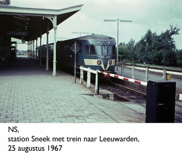 Sneek in de jaren '60 (foto's afkomstig uit de groep Oude NS Trei