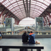 Antwerpen Centraal Station travelers