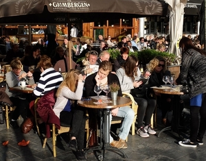 Groenplaats Antwerpen café