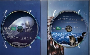 Planet earth  -  DVD 3 serie 1 + DVD 1 serie 2