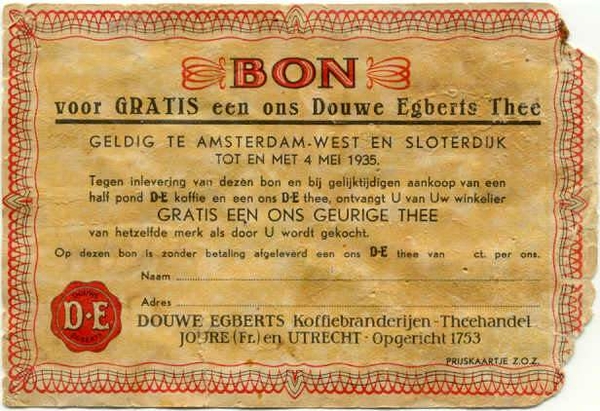 DE Bon voor Thee