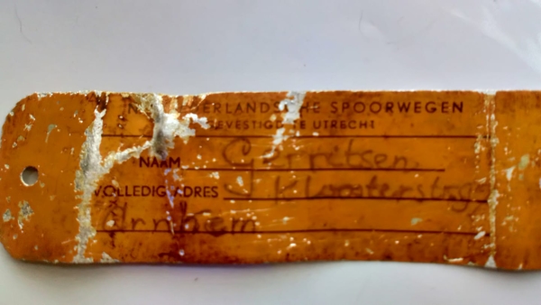 Kofferlabel N.S.