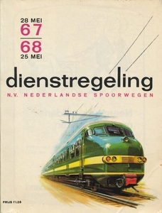 Spoorboekje 28-05-67 tot 25-5-68 VOORKANT