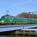 Mat 54 766 op de brug. Maassluis 26-03-2017