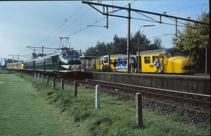 Olst was er een kruising tussen de excursietrein en  N.S.