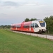 Arriva nieuw opgeleverde spoor ter hoogte van Varsseveld