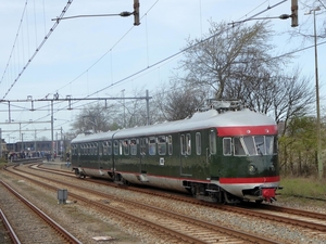 Muizenkop Mat'46 273 tijdens afscheid Hoekse Lijn