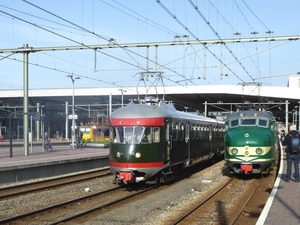 Muizenkop Mat'46 273 tijdens afscheid Hoekse Lijn