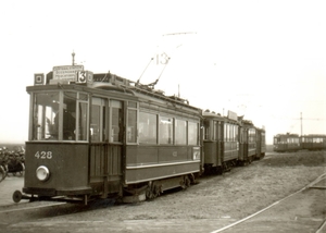 Blauwe wagen 428+870, Slotermeer, 10.2.1957